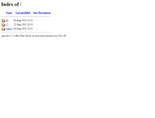 Tablet Screenshot of download.metadot.com